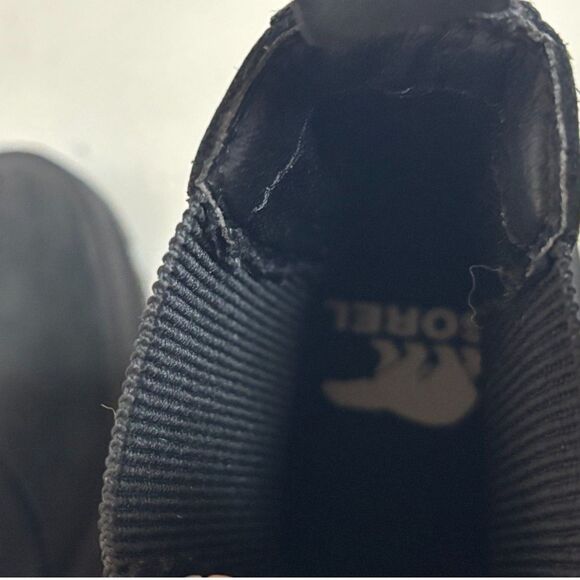 Sorel High Line Chelsea Heel Ankle Pull Tab Heel Boots Booties Women Designer - Picture 11 of 11